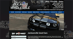 Desktop Screenshot of jaxautowholesale.com